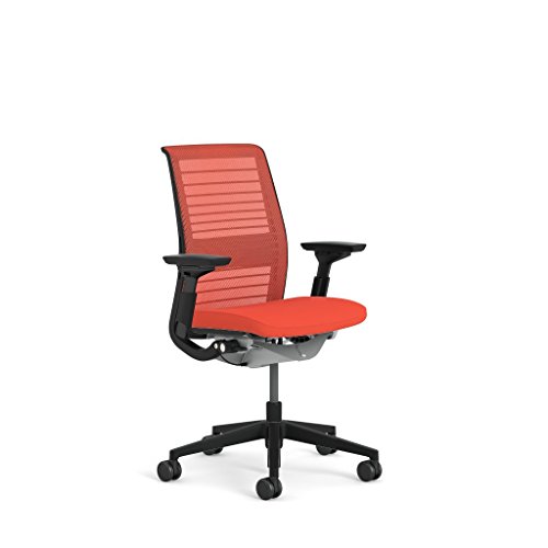 Image of Steelcase Think 3D Scarlet Mesh Fabric Chair