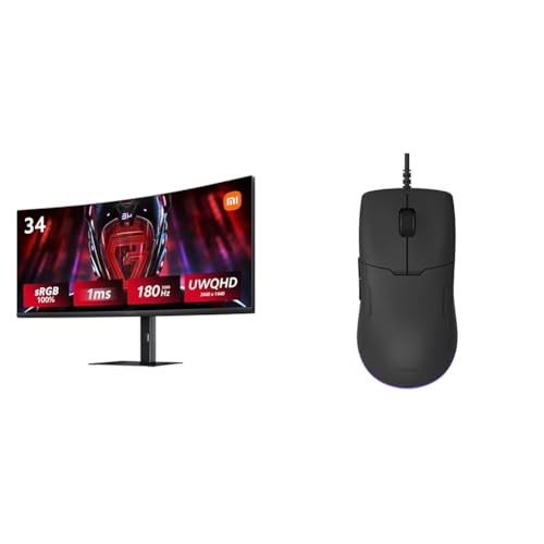 Amazon | 【セット買い】Xiaomi 曲面 ゲーミングモニター G34WQi