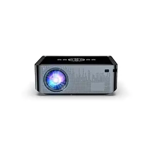 FNX 1080P Smart Led Projector with 4K 8K Support, Android 9.0, Dual 5G+2.4G WiFi, Bluetooth 5.0, Dolby Audio, Auto Focus,12000 Lumens(300 ANSI), 200 inch Screen Projection & Voice Control Remote