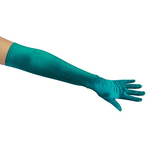 KAYSO Women's 22 inch Classic Adult Size Opera Length Satin Gloves in 41 Colors