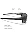 Bowyer 1 Pair Replacement Nose Pads Compatible with Oakley Frogskins Range/Top Knot/HSTN/Side Swept/Spindrift/Wildrye/Sielo Sunglass-Black
