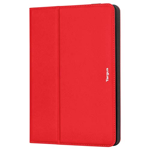 Image of Targus VersaVu Classic Tablet Case for iPad (7th gen) 10.2-inch, iPad Air 10.5-inch, and iPad Pro 10.5-inch, Red (THZ85403GL)