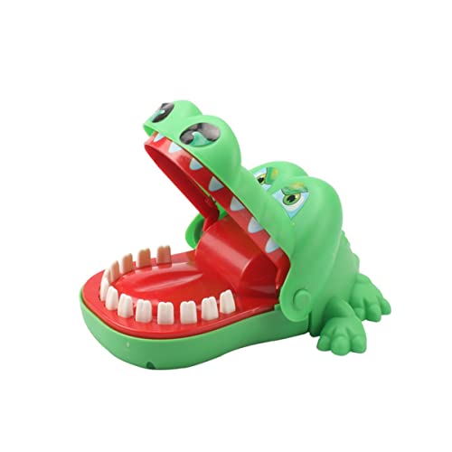 Cocodrilo Sacamuelas, Pequeño y Portátil Juego de Habilidad, Cocodrilo Juguete Classic Boca...