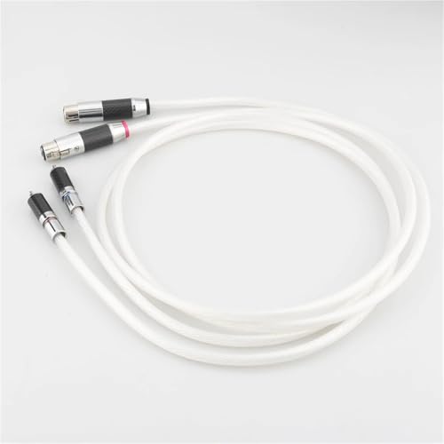 Cable adaptador 50cm XLR a RCA para audio miniatura 6