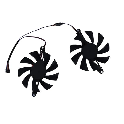 Ventilateurs carte vidéo Mingzhou RX 580 de 85 mm FL8015 pour remplacer un GPU bruyant