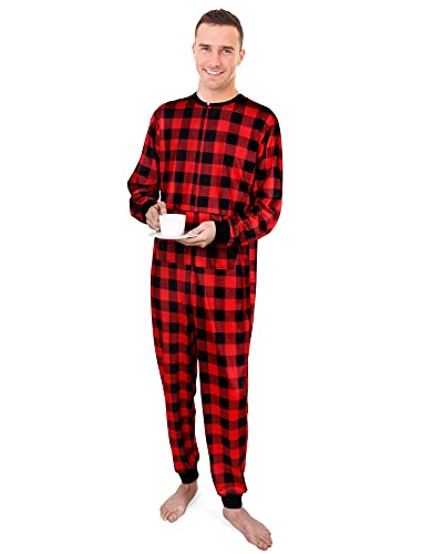 Haysandy Family Matching Christmas Pajamas Buffalo Plaid Cozy Pajamas for Families with Adult Members3