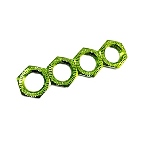 F Fityle 4 Pezzi 17mm Dado Esagonale in Metallo