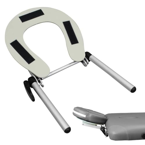 Vivezen - Support têtière, appuie tête en aluminium pour table de massage