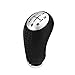 1neiSmartech Pomello Leva Cambio Manuale 5 Marce + Retromarcia Manopola Compatibile Con Renault Megane Clio Scenic Kangoo In Pelle Pu 5 Velocità