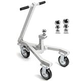 Heavy-Duty Trailer Dolly – 20,000 lbs Load, 3,500 lbs Tongue Weight, 360°...