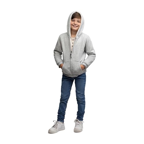 Image of Lands' End Kids Ultra Soft Sherpa Full Zip Hoodie Sweatshirt (XS-L)