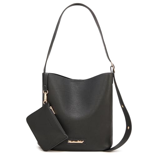 Image of Montana West Medium Hobo Bags for Women with Coin Purse, Soft PU Leather Bucket Shoulder Ladies Handbag with Adjustable Strap