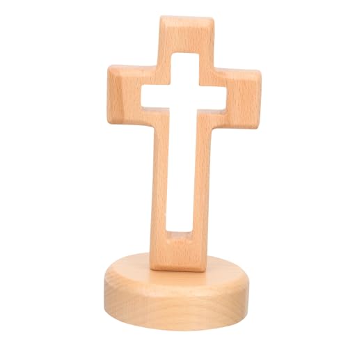 Cruz catolica de madera para decorar el hogar y crear un espacio de paz en la oficina