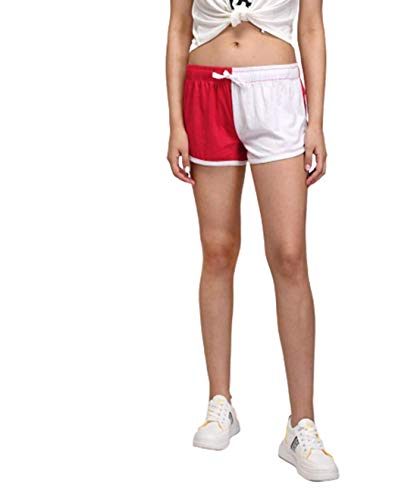 Image of KOTTY Women's Night Shorts(RedWhite,34)