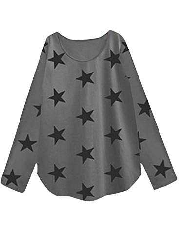 Image of A.T.U.N. (ALL THINGS UBER NICE) Womens Printed Cotton Long Sleeve Regular T-Shirt (Pack of 3)