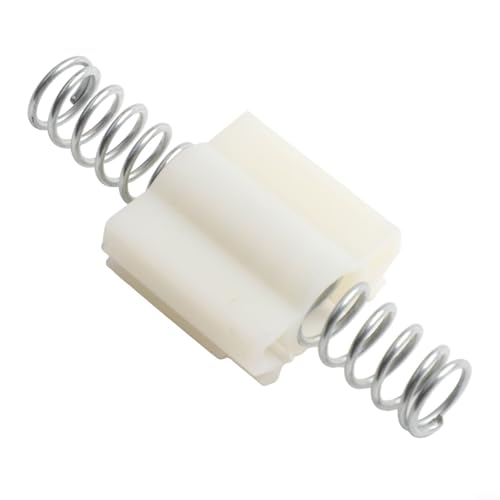 Kit de Herrajes para Puerta Plegable Bifold, Resorte para Puerta, Hardware de Nylon y Metal para Reparación de Clóset, Blanco, 8 Piezas miniatura 6