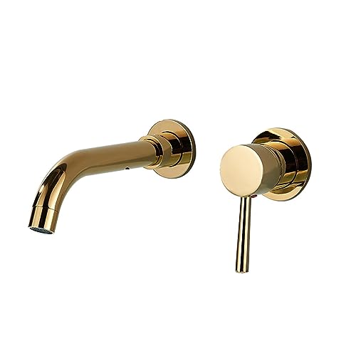 Robinet mitigeur de salle de bains pour lavabo moderne à eau chaude et froide