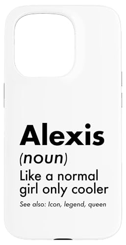 Alexis Like A Normal Girl Only Cooler Queen ���O �X�}�z�P�[�X iPhone 15 Pro �p