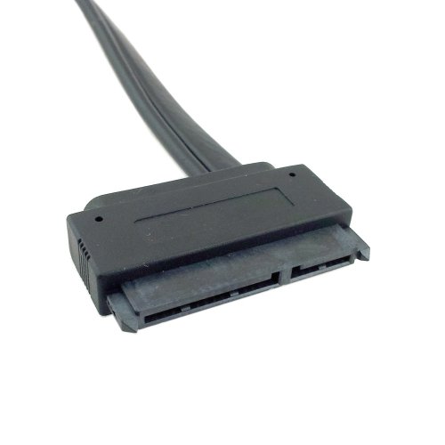 Image of chenyang 2.5 Inch Hard Disk Drive SATA 22Pin to ESATA Data + USB Powered Cable 50cm