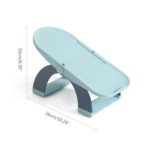 Étagère de rangement pour chaussures bleue meuble peu encombrant maison