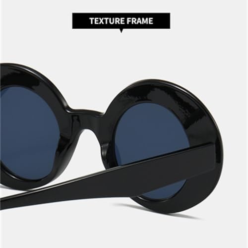 Lunettes de soleil rétro contre l'éblouissement au style punk unique - 5