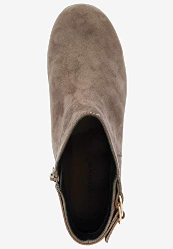 Comfortview Women's Wide Width The Cassie Bootie Ankle Boot - 10 W, Black #TOP4