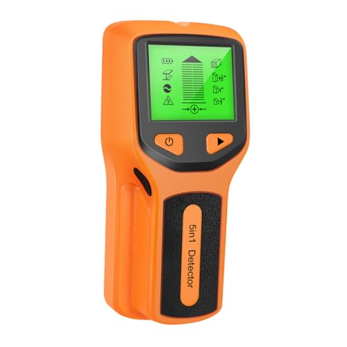 Baluue Detector Pared y Madera con Sensor Electrónico Duradero Pantalla LCD y Detección Rápida de Metales Cables y Pernos Herramienta Práctica para Mejora del Hogar