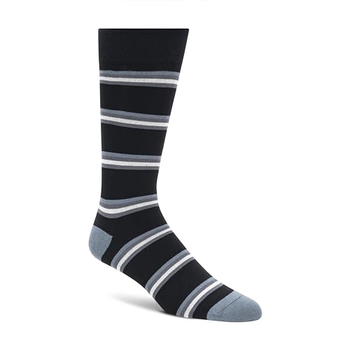 DKNY Men's 3 Pack Rayon Crew Dress Socks4