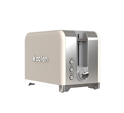 Koolen Limited Line Double Stainless Steel Toaster 930W Creamy