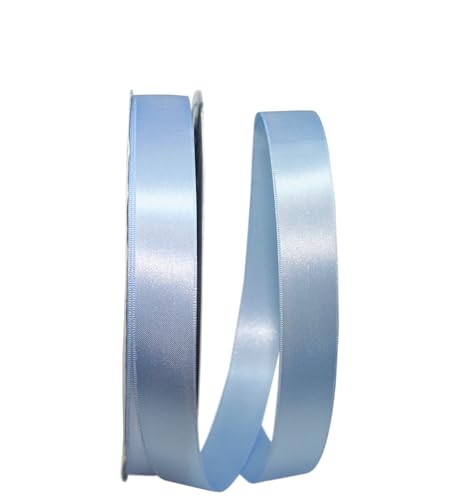 Reliant Ribbon 5000-052-05C Double Face Satin Allure Dfs Ribbon, 7/8 Inch X 100 Yards, Light Blue by Reliant Ribbon - Used condition - US$19.68