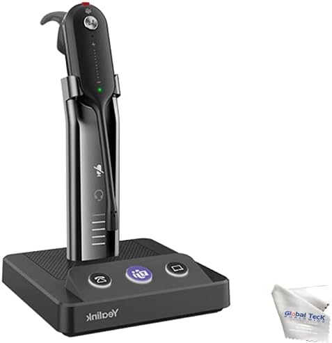 Global Teck Worldwide GTW Yealink WH62 Duo Stereo (Teams Certified) Headset, Connects to Deskphone, PC/Mac, Softphones - Works with Teams, Zoom, RingC Global Teck Worldwide GTW Yealink WH62 Mono UC Headset, Connects