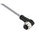 Cordset, 6.56 ft., Gray, 250VAC/300VDC