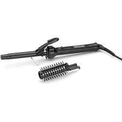 TRESemme Defined Curls 16mm Curling Tong, Ceramic-Coated Hair Curler, Up to 185°C, Worldwide Use, Black, 271TU