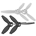 Elica di ricambio RC, accessorio modificato Elica drone a trazione forte leggera per Bebop 2(2 nero 2 bianco)