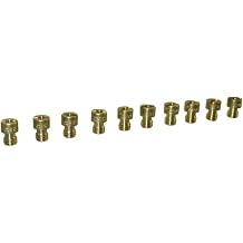 10 Sizes Main Jets For Keihin 99101-116 PB16 PB18 PC18 PC20 Carburetor ATC70 TRX90 KLX110 DR-Z110