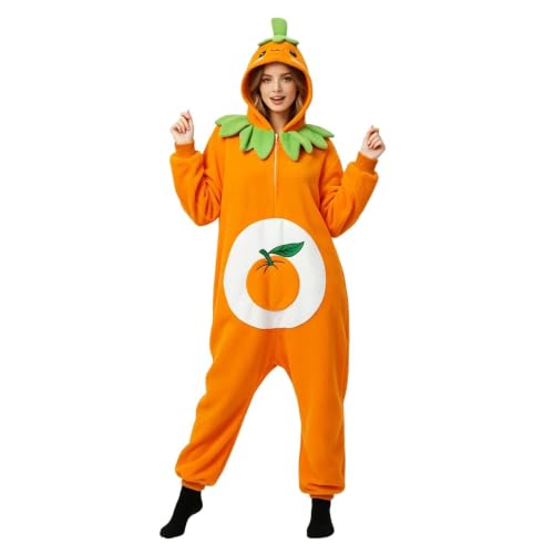 Pijama de calabaza de Halloween para noches de cine en casa y sofá