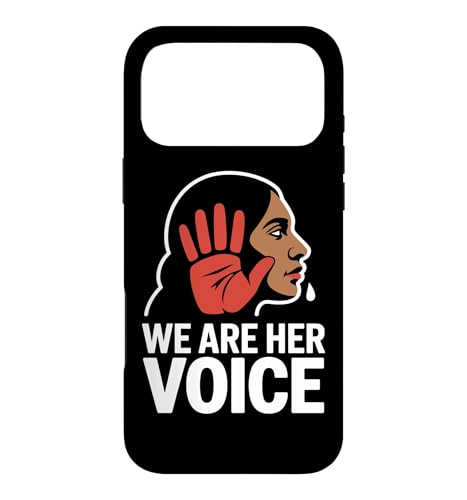��Z�����̏��� MMIW I Wear Red For My Sisters �X�}�z�P�[�X iPhone 17 Pro Max �p