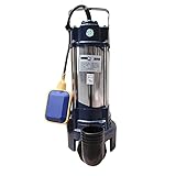 Max. de impurezas 10mm Bricoferr Bomba Sumergible Aguas Sucias 1100w