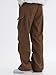 Verdusa Boy's Casual Baggy Cargo Pants Elastic Waist Workout Sweatpants Joggers Coffee Brown 10 Years
