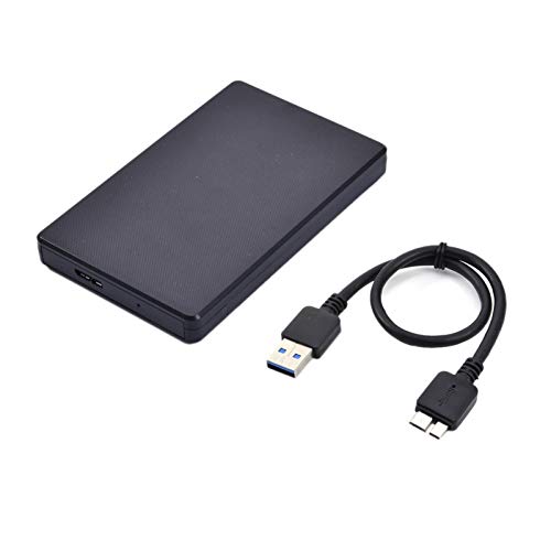 6,3 cm (2,5 Zoll) USB 3.0 SATA HDD Box HDD Festplatte, externes Festplattengehäuse, unterstützt unbegrenzte Kapazität HDD/SDD UASP Protokoll