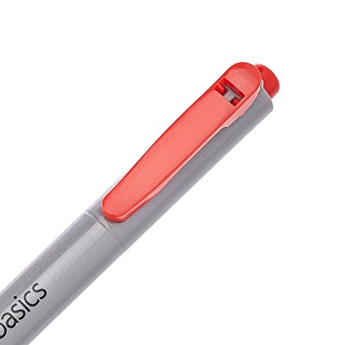 Amazon Basics Retractable Permanent Markers, Quick Drying Fade Resistant Ink, Versatile Art Supplies for Drawing, for Home, School, and Office Use, Assorted Colors, 12 Count (Pack of 2) view 4