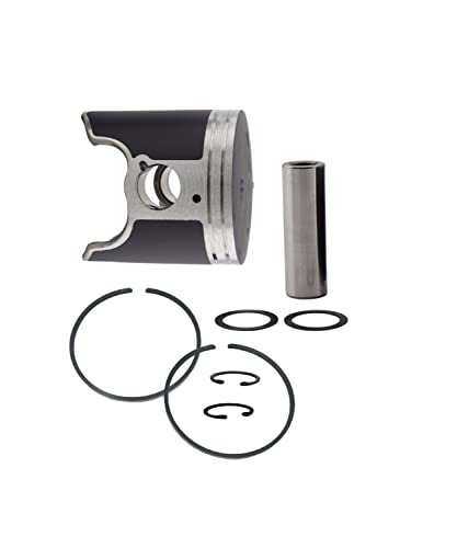Piston Kit 47-407 66V-11631-00 with Piston Ring (Bore 79.9mm) STD Size Compatible with Yamaha PWC 1200 PV XLT1200/GP1200R - Thumbnail 2