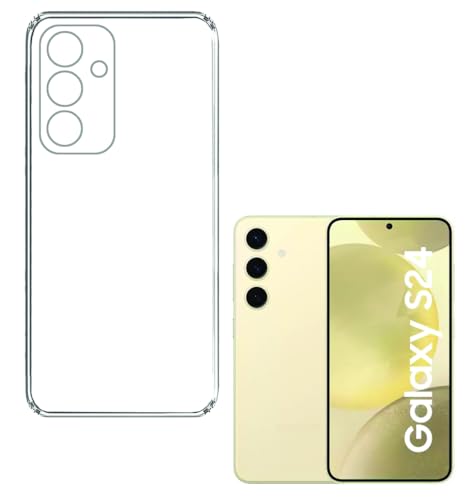 Amazon Brand - Solimo Samsung Galaxy S24 5G Back Cover | Slim Soft Back Case for Samsung Galaxy S24 5G (Transparent) (B0D2PBGB4G) Amazon Price History, Amazon Price Tracker