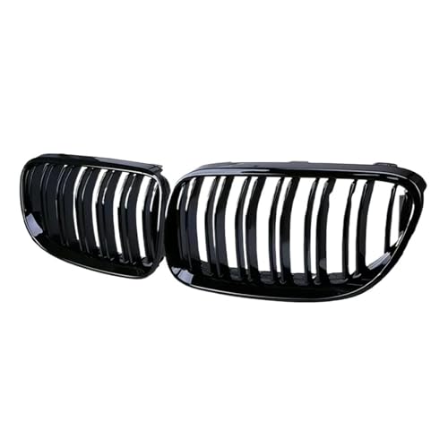Rejilla frontal negro brillante para BMW E92 E93 Serie 3 Coupe 2010-2013 de doble listón