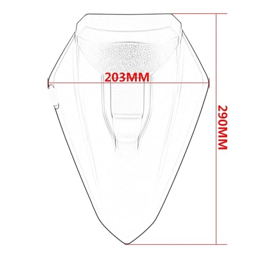 Carénage selle arrière aérodynamique CBR1000RR-R Fireblade SP - 5