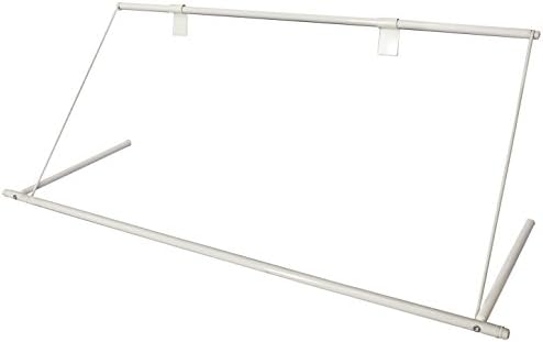 HEIAN SHINDO エアコンハンガー 室内物干し 幅109cm 高さ40cm 耐荷重5kg ホワイト ACH-1 平安伸銅工業