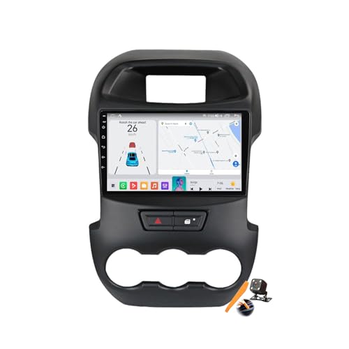 Autoradio GPS Navigation Android 15.0 pour Ranger F250 avec Écran Tactile Multimédia 9''