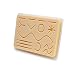 Vision Scientific VSP1002 Suture Training Pad 5” X 7” | 14 Pre-Cut Wounds Silicon Pad W Acrylic Base | Simulation 3 Layers Human Tissue | Integrated Mesh Layer (Educational & Demonstration Use Only)
