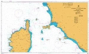 UKHO BA Chart 1999: Livorno to Civitavecchia Including Northern Corse