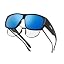 Matte Black Frame/Blue Lens